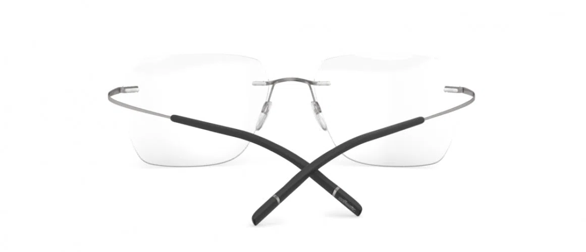 Silhouette TMA - The Icon II Demo Rimless 5541 Eyeglasses - view 45